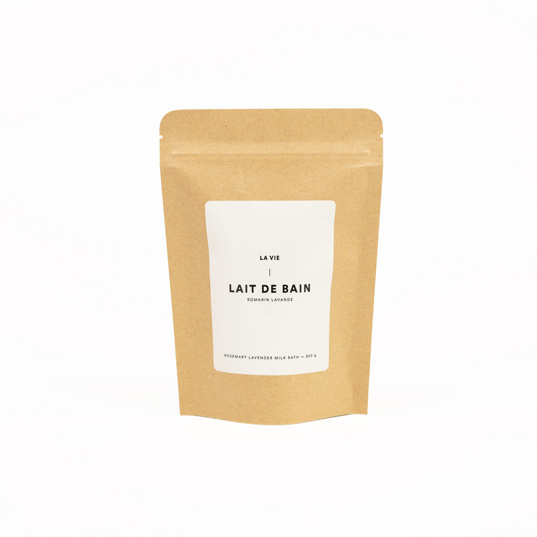 Lait de bain - Romarin et lavande