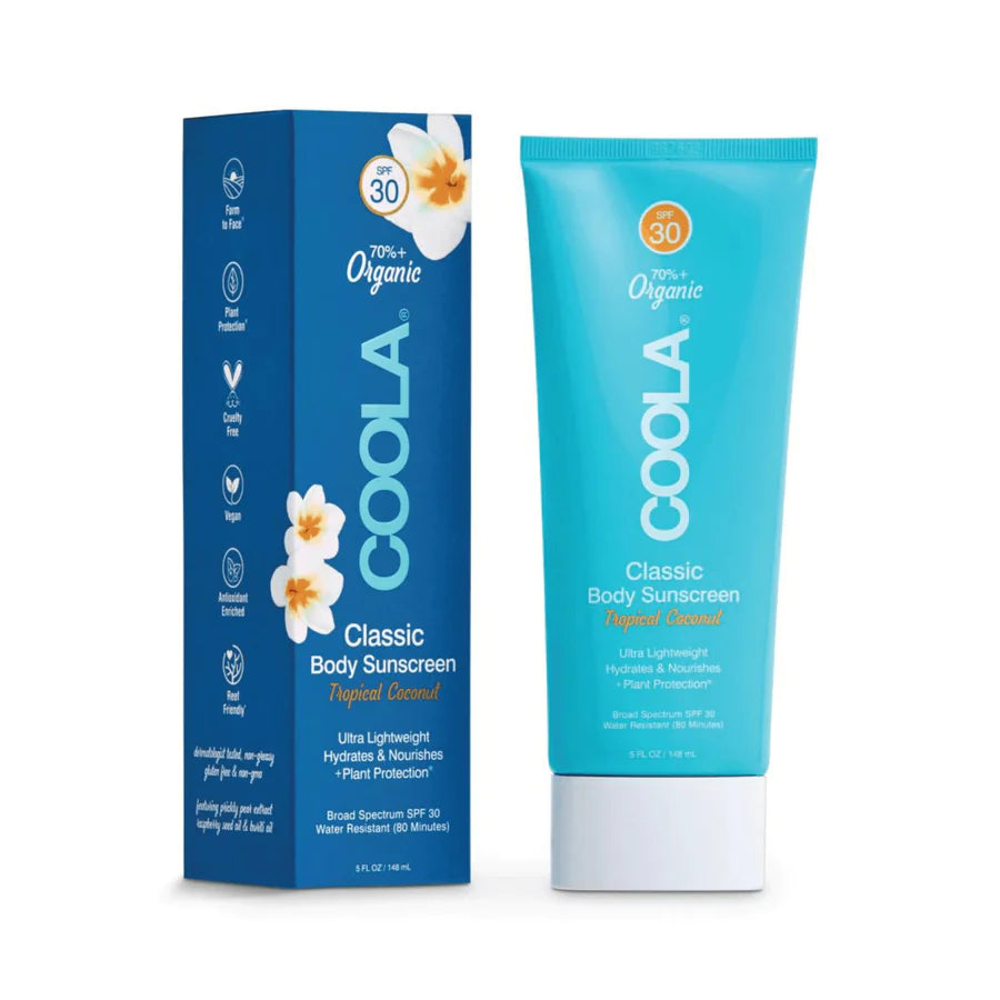 Crème solaire corporelle FPS 30 - Noix de coco tropicale